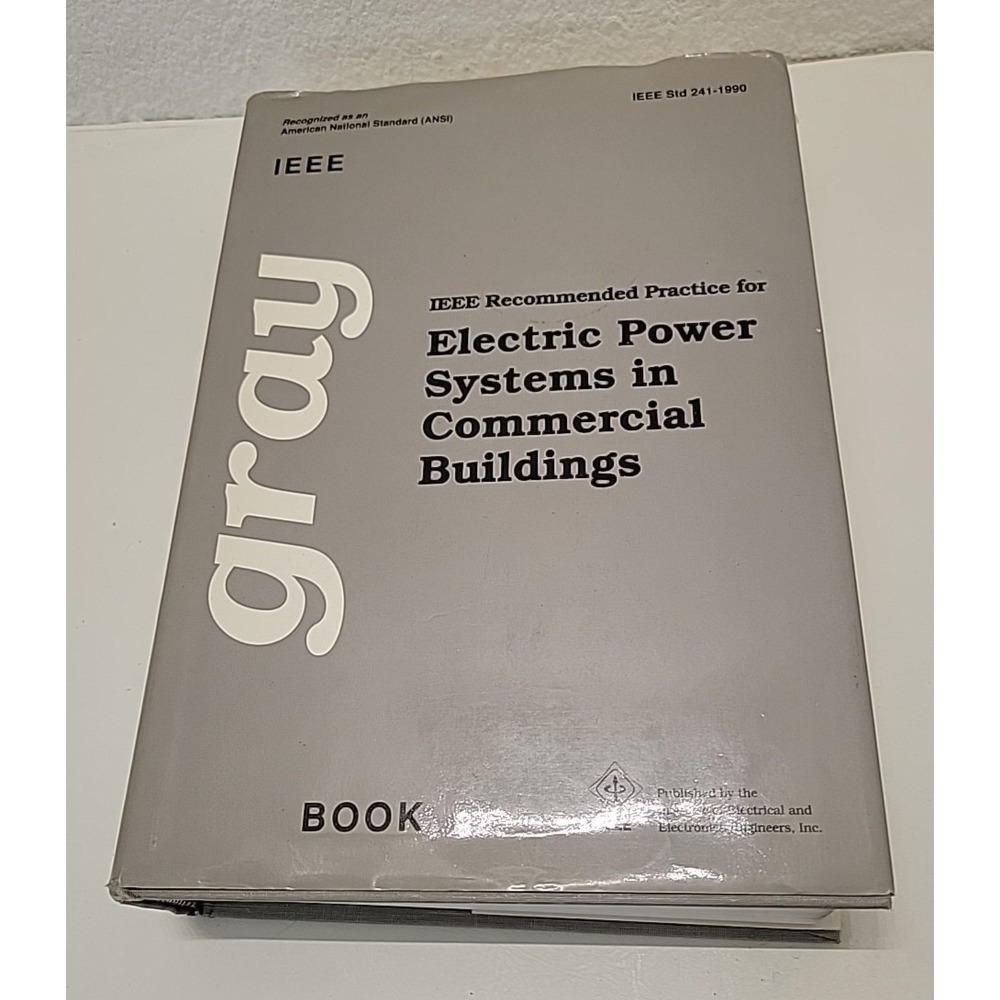 IEEE Gray Book Electric Power Systems In Commercial Buildings Std 241-1983 1st